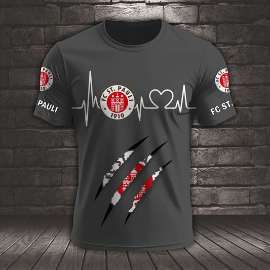FC St. Pauli Neues Design T-Shirt