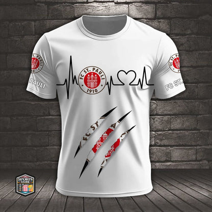 FC St. Pauli Neues Design T-Shirt