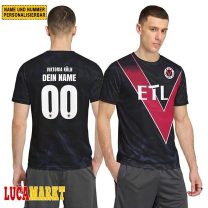 FC Viktoria Köln Heimtrikot 26/27 - Individueller Name Nummer T-Shirt