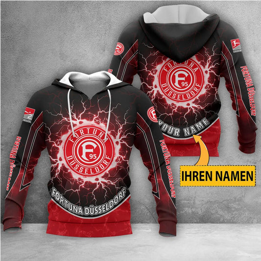 Fortuna Düsseldorf Individueller Name Neue Edition Kapuzenpullover