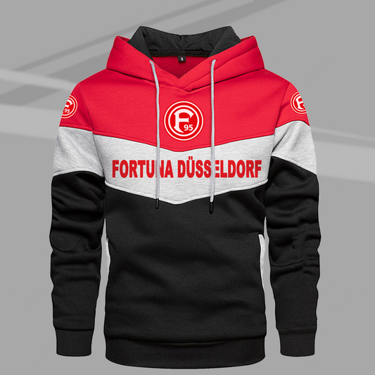 Fortuna Düsseldorf Sonderausgabe Mehrfarbiger Kapuzenpullover