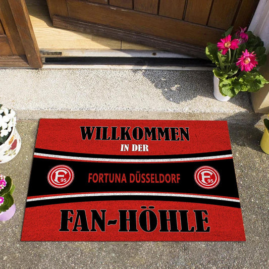 Fortuna Düsseldorf Neue Version Fußmatte aus Gummi