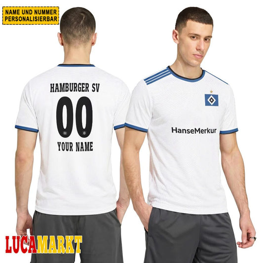 Hamburger SV Heimtrikot 26/27 - Individueller Name Nummer T-Shirt