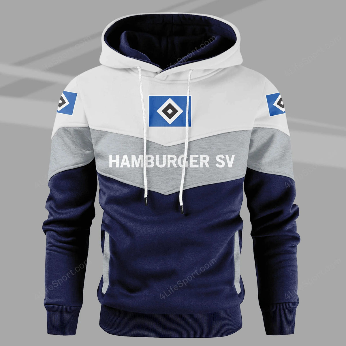 Hamburger SV Sonderausgabe Mehrfarbiger Kapuzenpullover