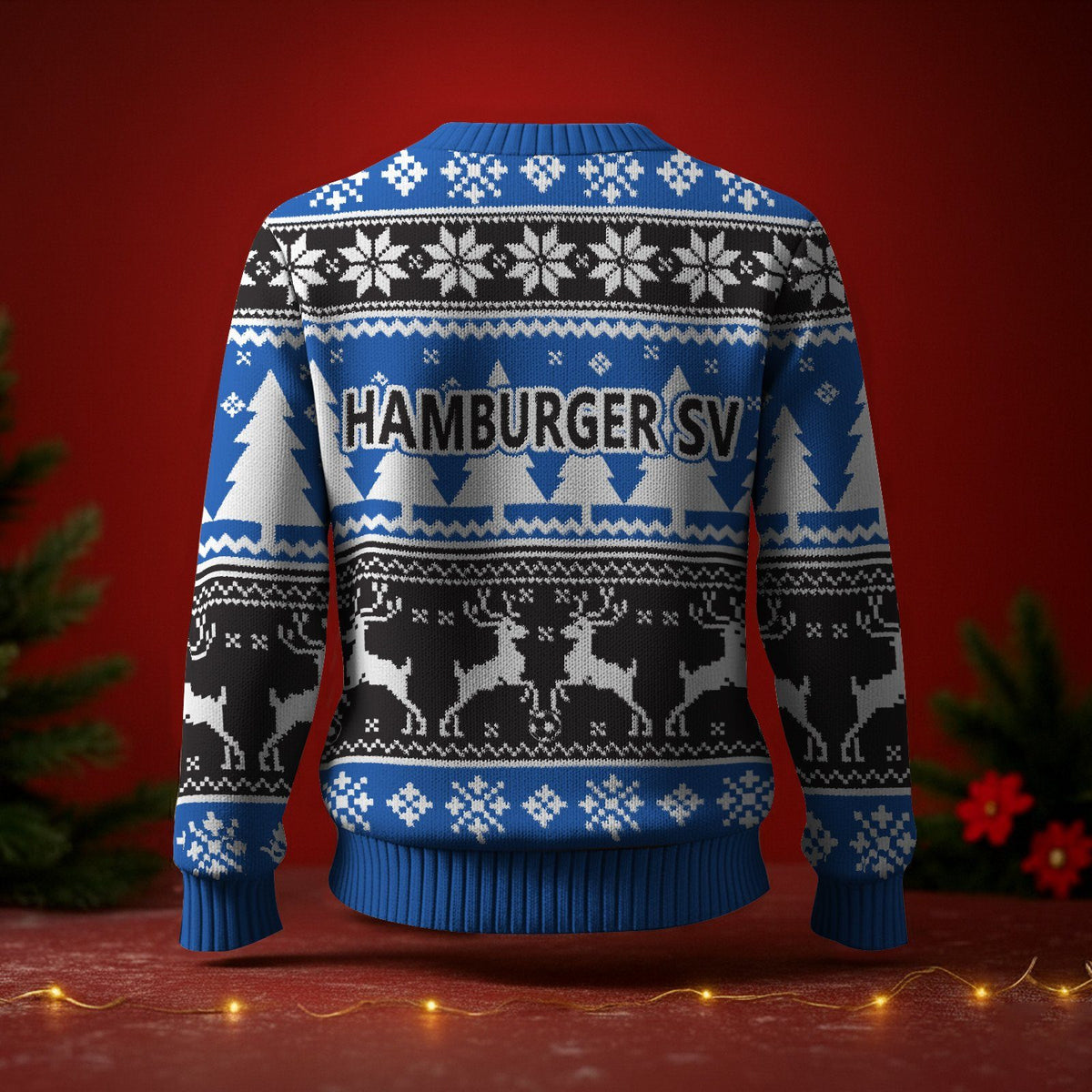 Hamburger SV Fan Edition Weihnachtspullover im neuen Design