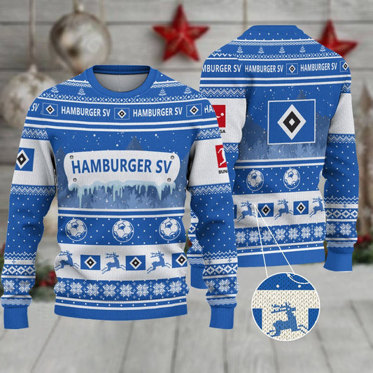 Hamburger SV Weihnachtspullover im neuen Design