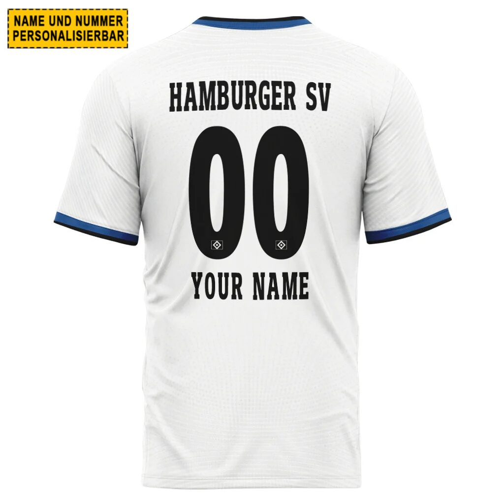 Hamburger SV Heimtrikot 26/27 - Individueller Name Nummer T-Shirt