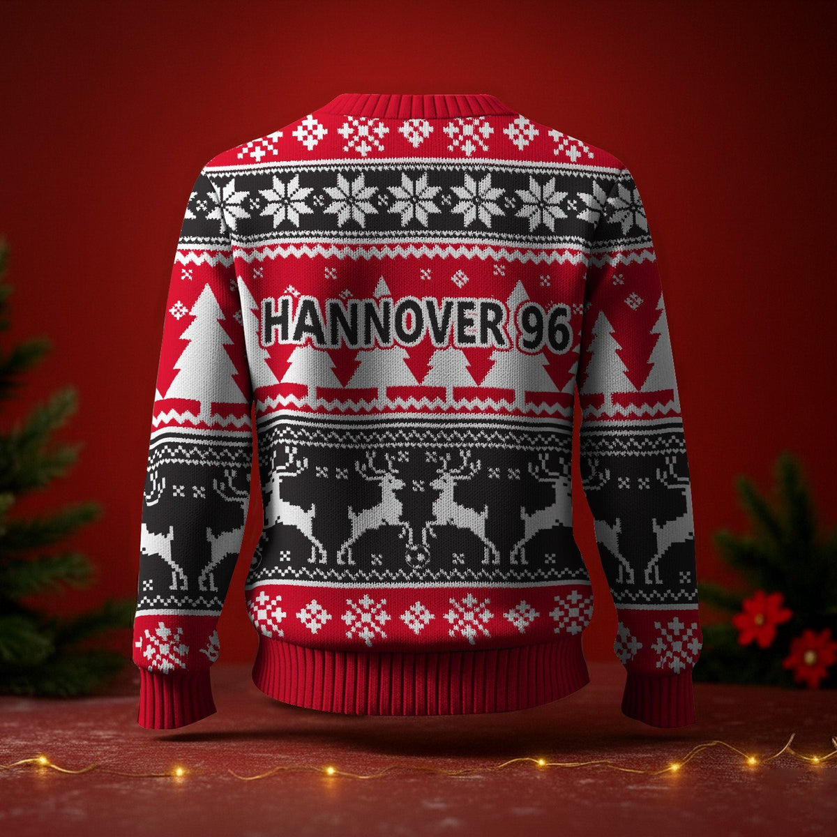 Hannover 96 Fan Edition Weihnachtspullover im neuen Design