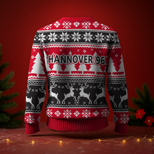 Hannover 96 Fan Edition Weihnachtspullover im neuen Design