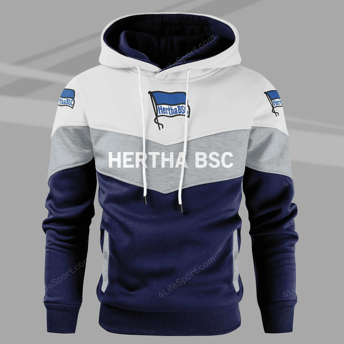 Hertha BSC Sonderausgabe Mehrfarbiger Kapuzenpullover