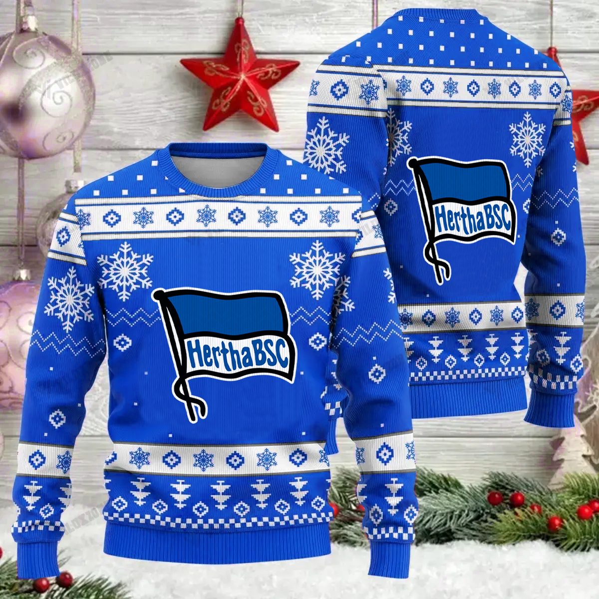 Jetzt neu: Hertha BSC Weihnachtspullover