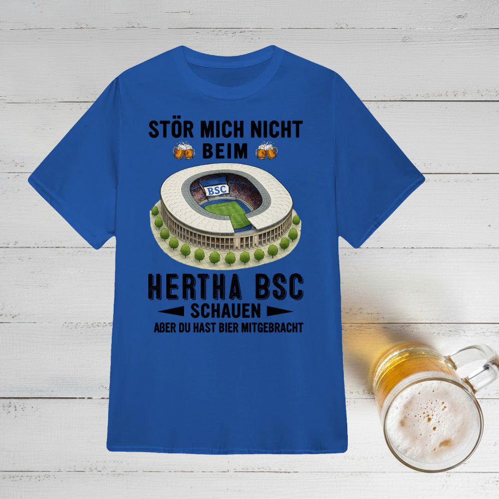 Hertha BSC T-Shirt Neue Version Nur reden wenn es Bier gibt
