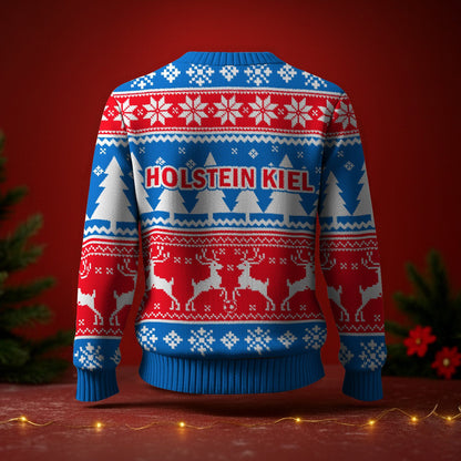 Holstein Kiel Fan Edition Weihnachtspullover im neuen Design