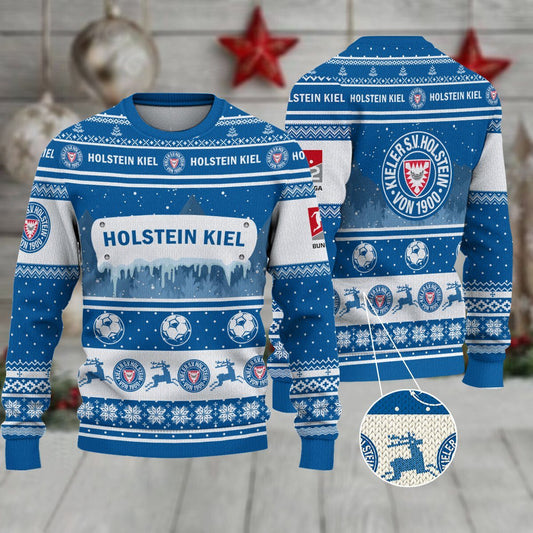 Holstein Kiel Weihnachtspullover im neuen Design