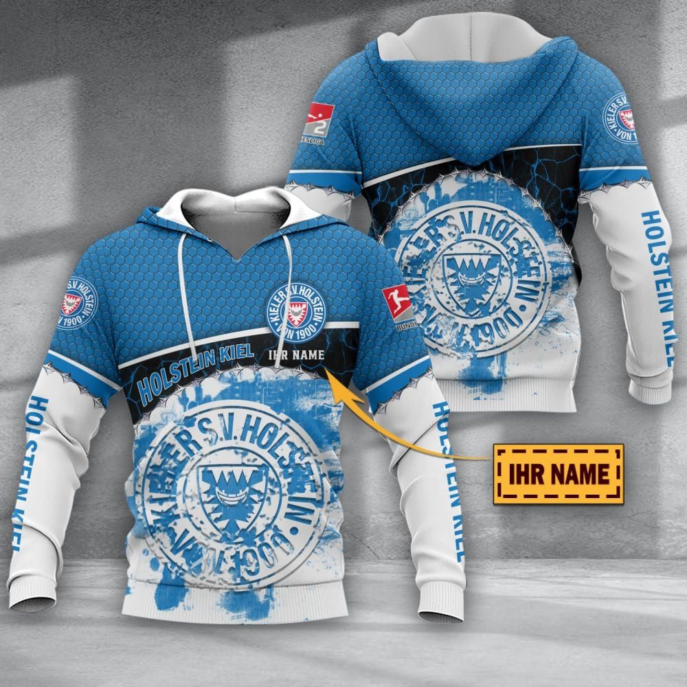 Holstein Kiel Individueller Name Sonderausgabe Kapuzenpullover