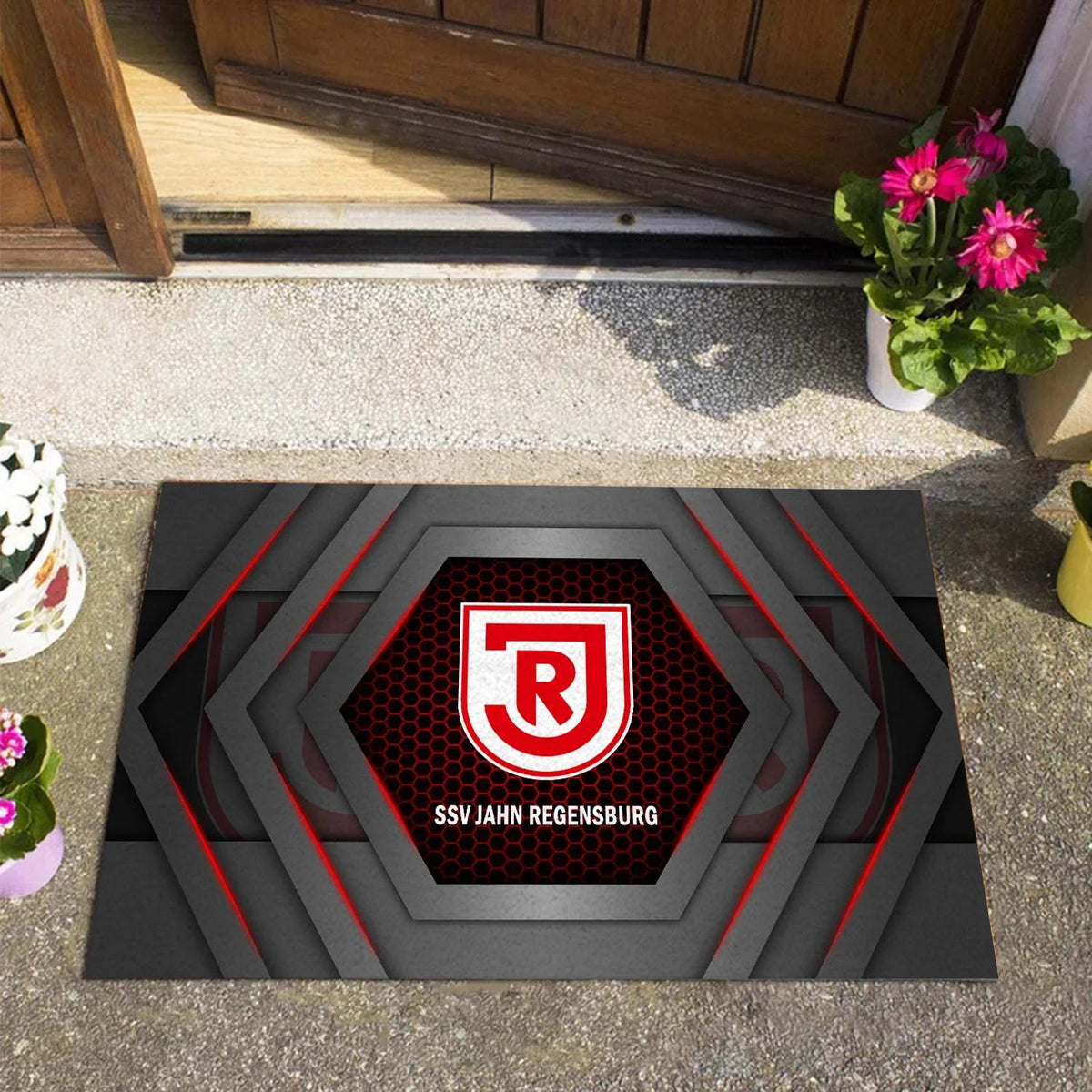 Jahn Regensburg Neue Edition Fußmatte aus Gummi