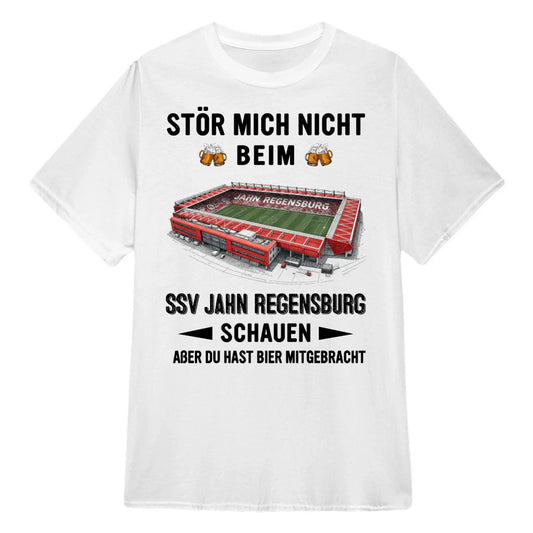 Jahn Regensburg T-Shirt Neue Version Nur reden wenn es Bier gibt