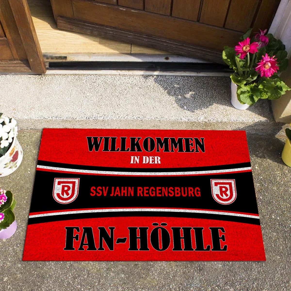 Jahn Regensburg Neue Version Fußmatte aus Gummi