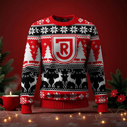 Jahn Regensburg Fan Edition Weihnachtspullover im neuen Design