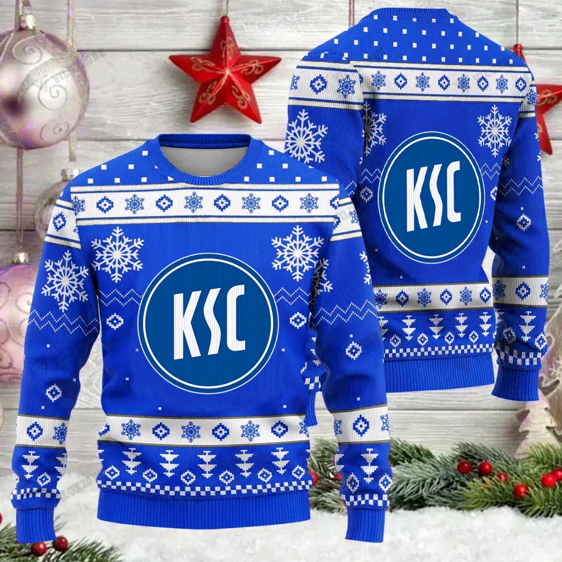 Jetzt neu: Karlsruher SC Weihnachtspullover