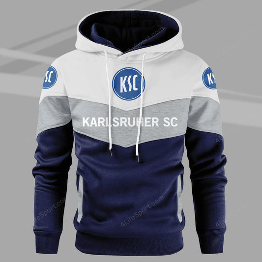 Karlsruher SC Sonderausgabe Mehrfarbiger Kapuzenpullover