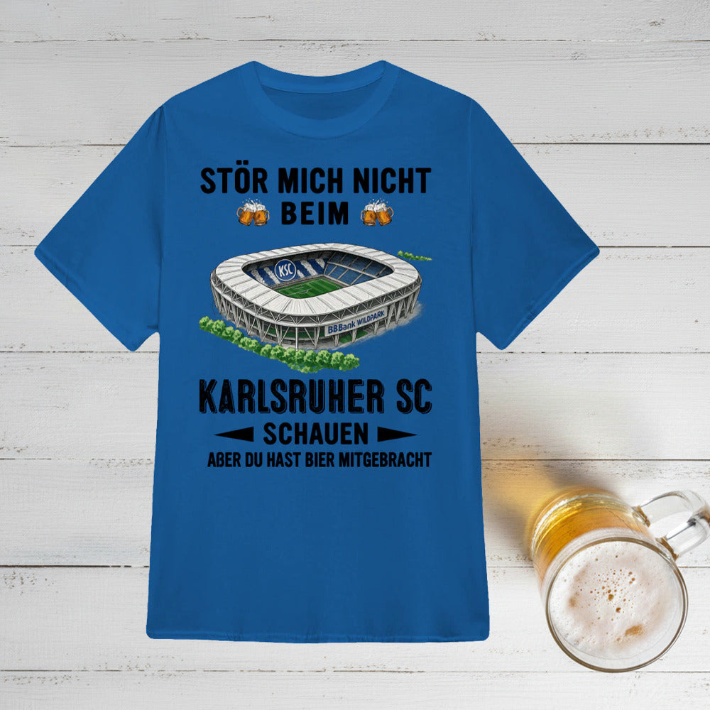 Karlsruher SC T-Shirt Neue Version Nur reden wenn es Bier gibt