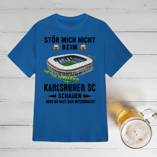 Karlsruher SC T-Shirt Neue Version Nur reden wenn es Bier gibt