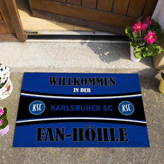 Karlsruher SC Neue Version Fußmatte aus Gummi