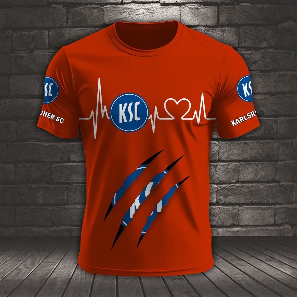 Karlsruher SC Neues Design T-Shirt