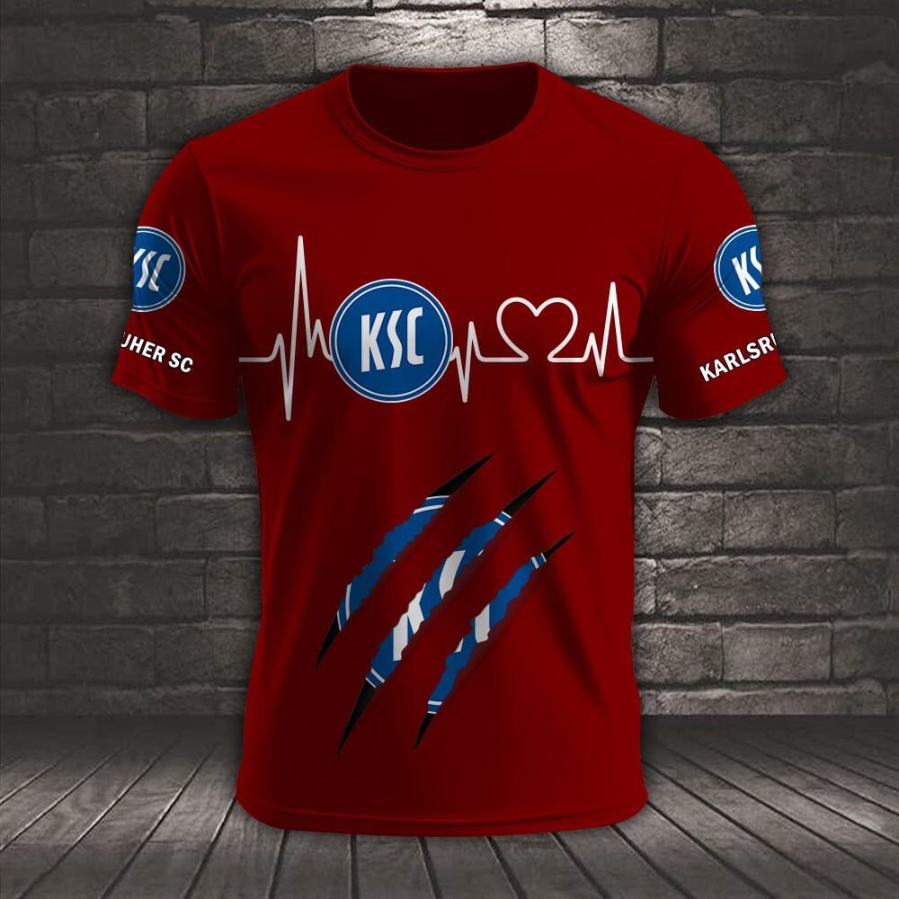 Karlsruher SC Neues Design T-Shirt