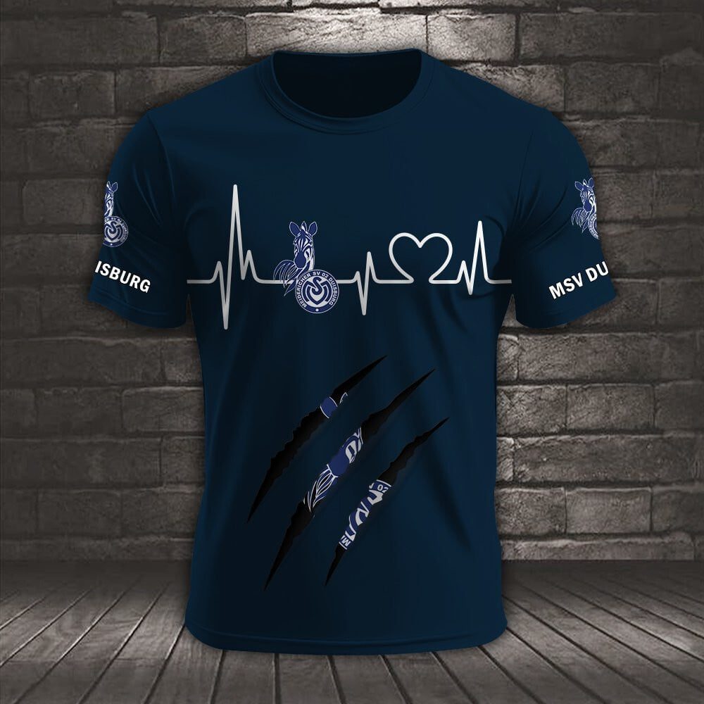 MSV Duisburg Neues Design T-Shirt