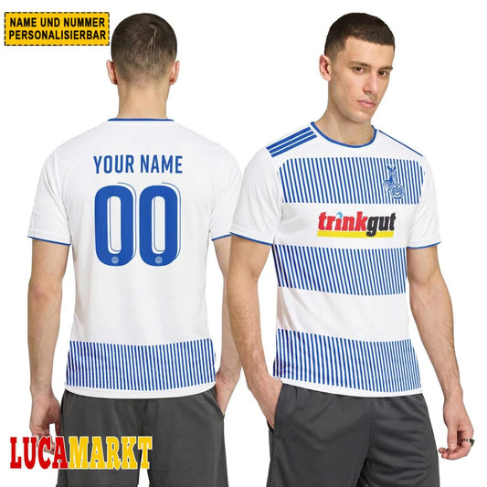 Msv duisburg Heimtrikot 26/27 - Individueller Name Nummer T-Shirt