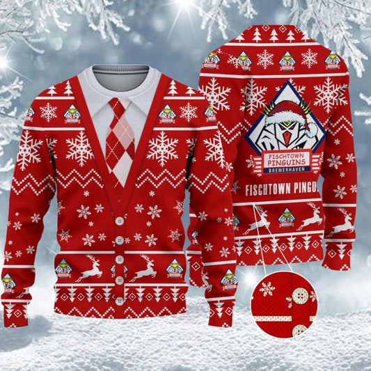 Pinguins Bremerhaven Neuer Stil Weihnachtspullover