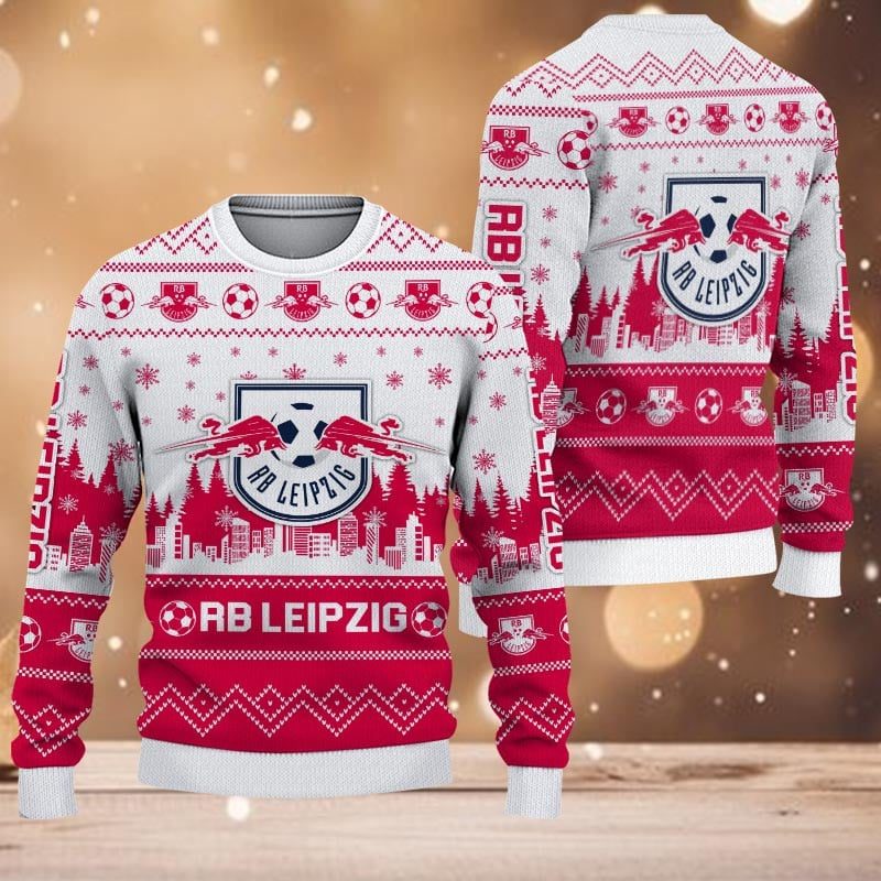 RB Leipzig Sonderausgabe Weihnachtspullover