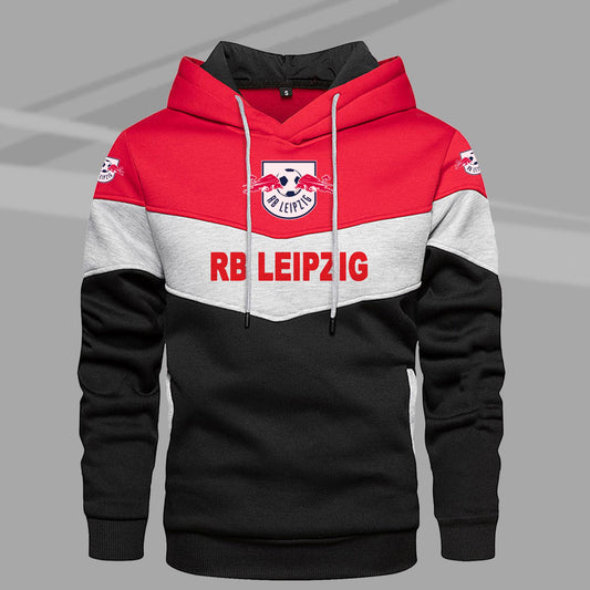 RB Leipzig Sonderausgabe Mehrfarbiger Kapuzenpullover