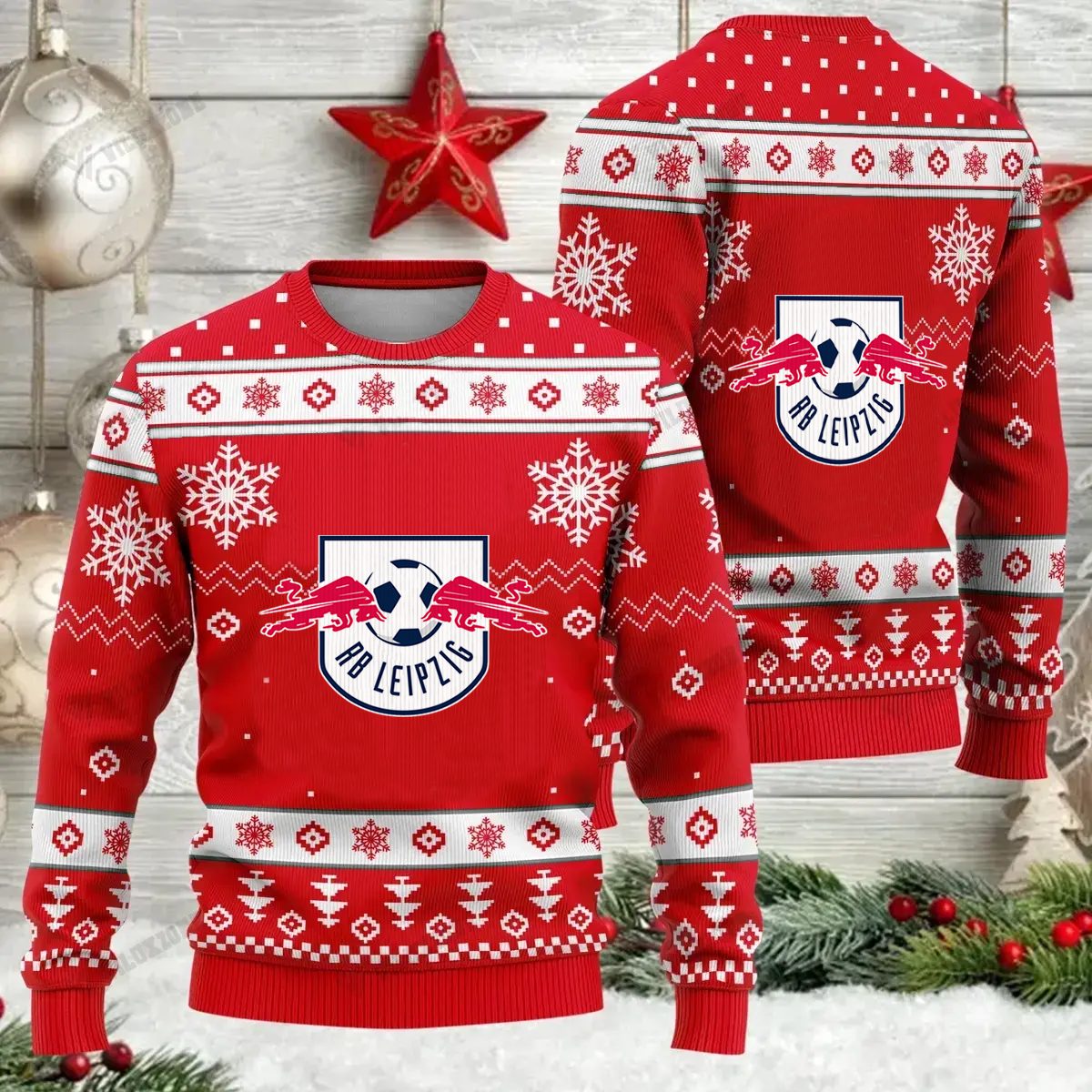 Jetzt neu: RB Leipzig Weihnachtspullover