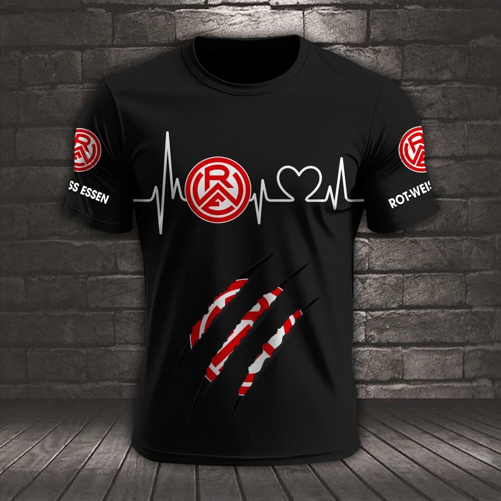 Rot-Weiss Essen Neues Design T-Shirt