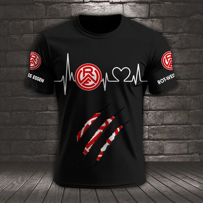 Rot-Weiss Essen Neues Design T-Shirt
