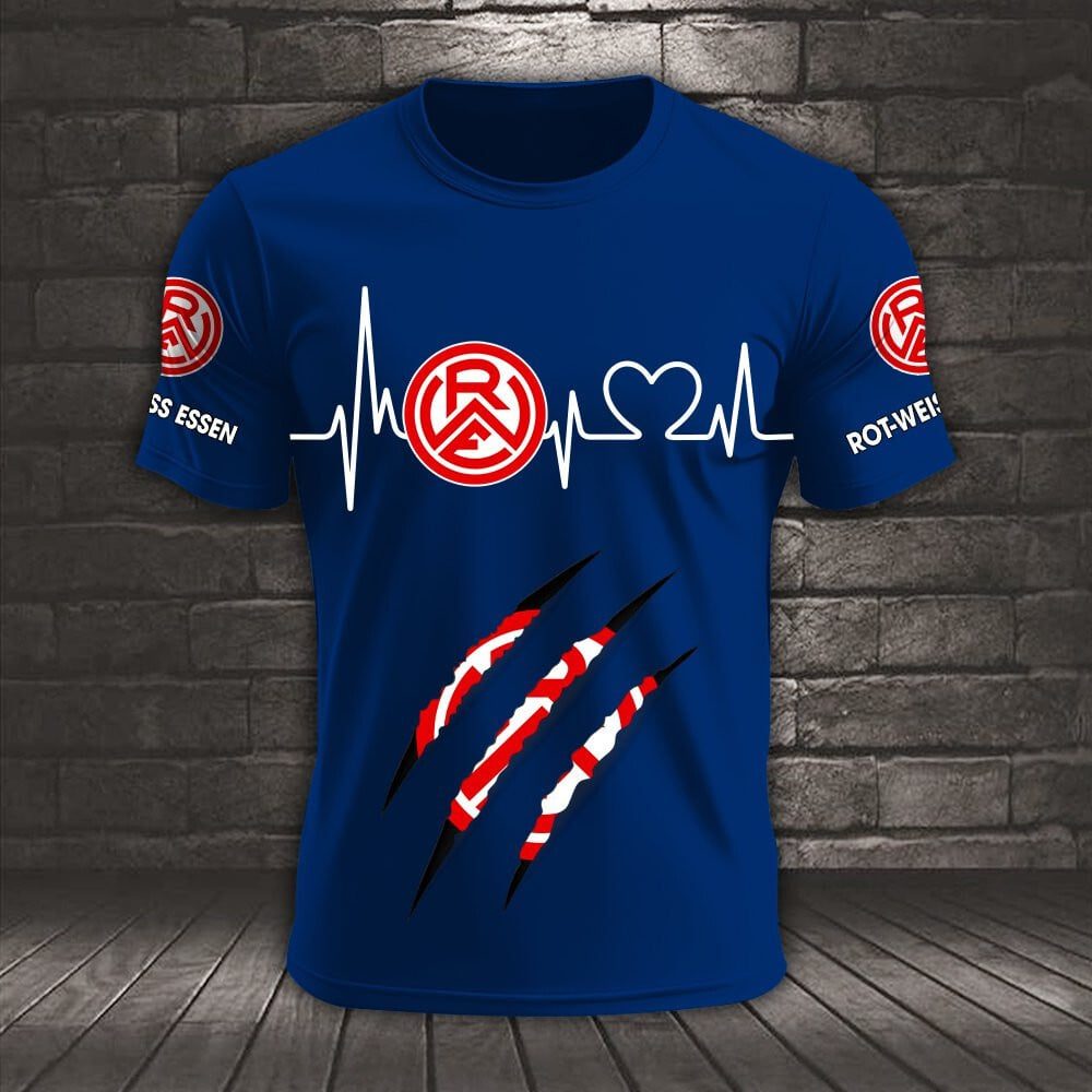 Rot-Weiss Essen Neues Design T-Shirt