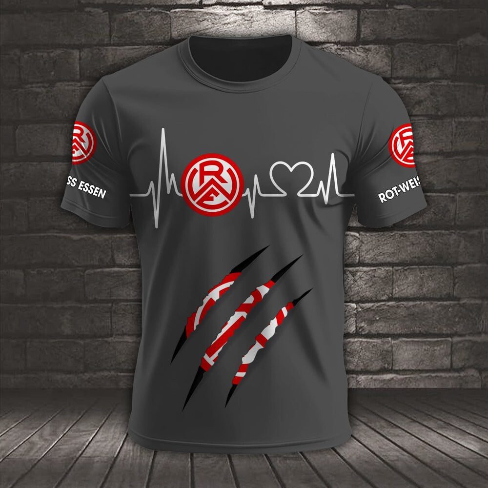 Rot-Weiss Essen Neues Design T-Shirt