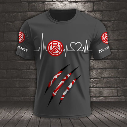 Rot-Weiss Essen Neues Design T-Shirt