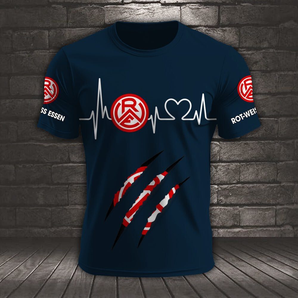 Rot-Weiss Essen Neues Design T-Shirt