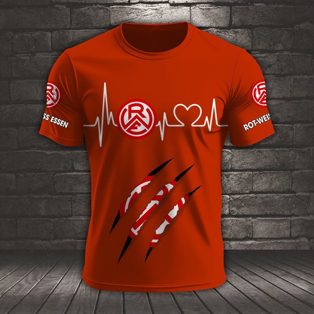 Rot-Weiss Essen Neues Design T-Shirt