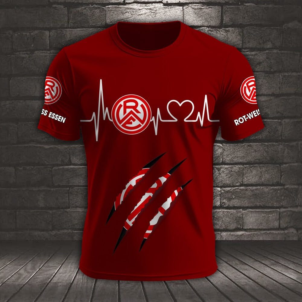 Rot-Weiss Essen Neues Design T-Shirt