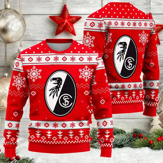 Jetzt neu: SC Freiburg Weihnachtspullover