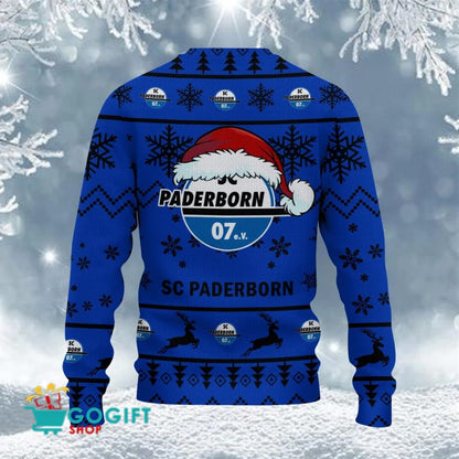 SC Paderborn 07 Neuer Stil Weihnachtspullover