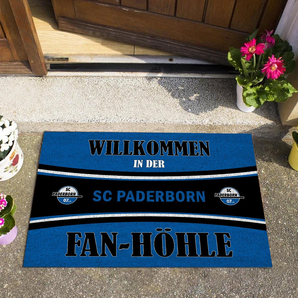 SC Paderborn 07 Neue Version Fußmatte aus Gummi