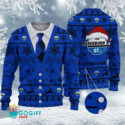 SC Paderborn 07 Neuer Stil Weihnachtspullover