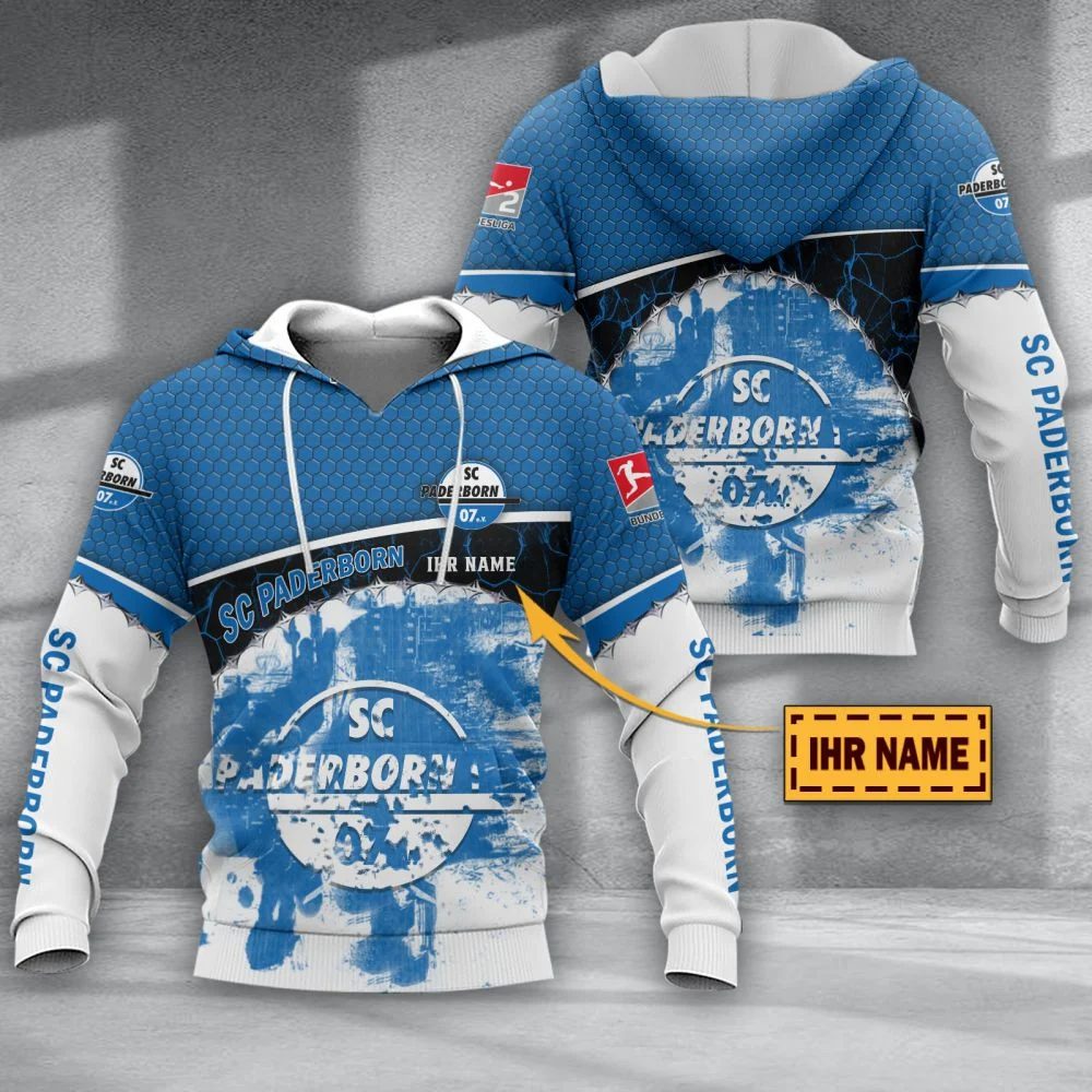 SC Paderborn 07 Individueller Name Sonderausgabe Kapuzenpullover