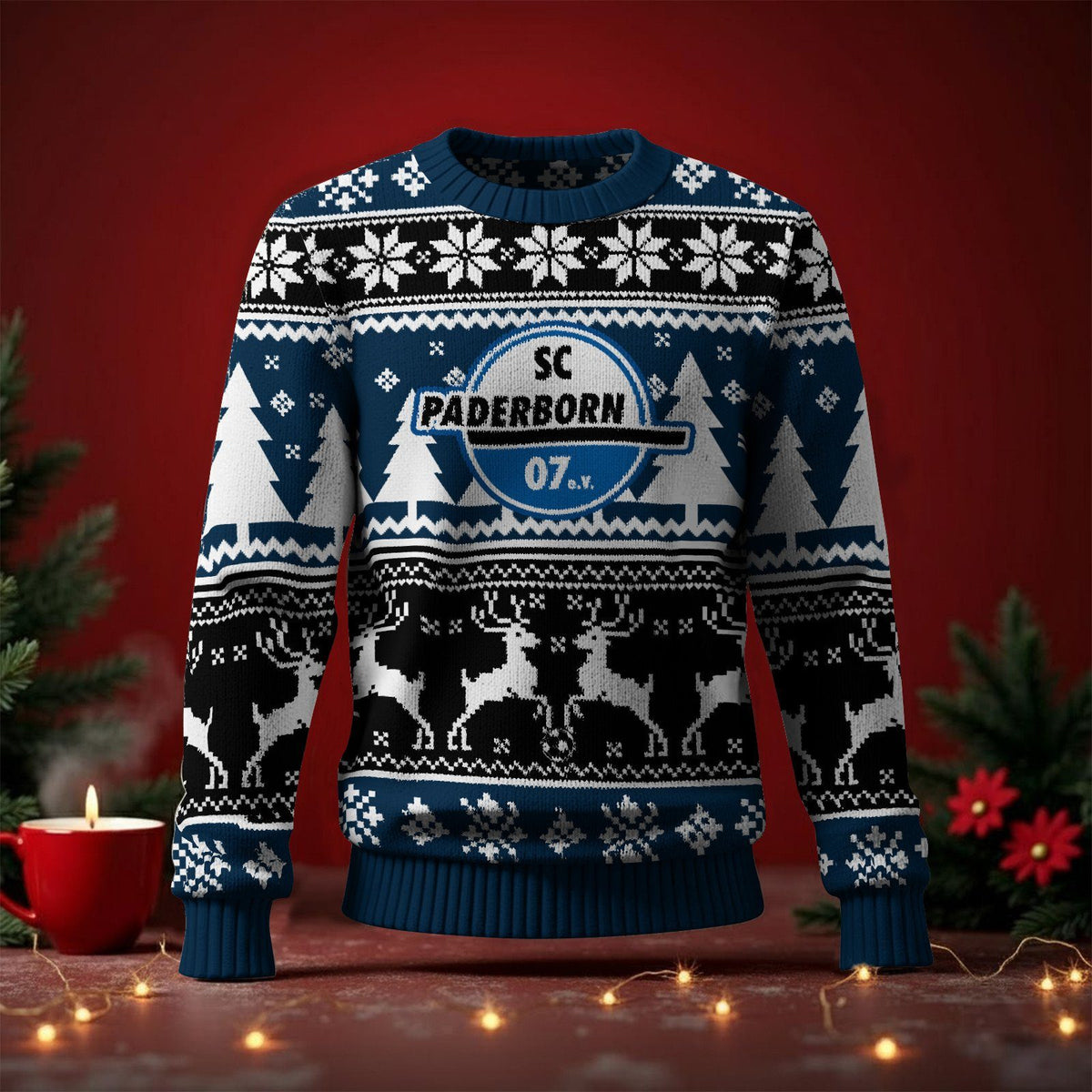 SC Paderborn 07 Fan Edition Weihnachtspullover im neuen Design